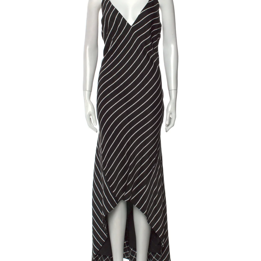 Haider Ackermann Striped Backless Dress - Picture 2 of 10